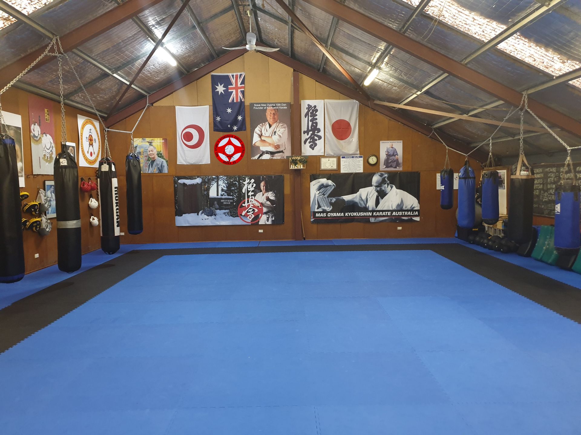 Kyokushin training